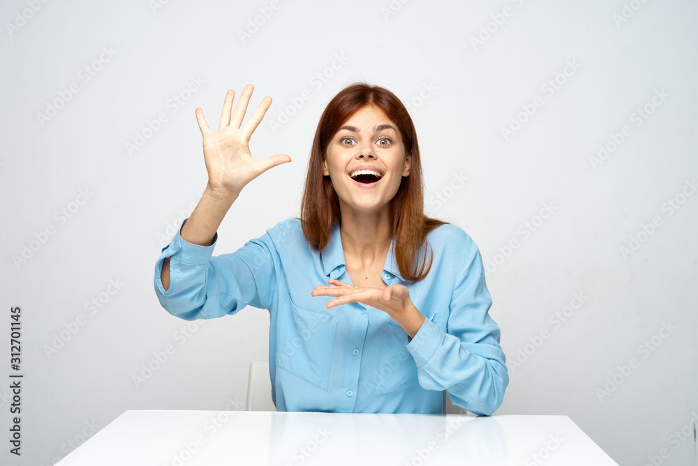 happy woman with thumbs up happy woman with thumbs up