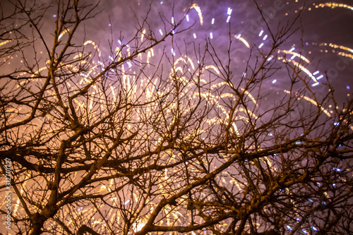 New Year s celebration fireworks 2020