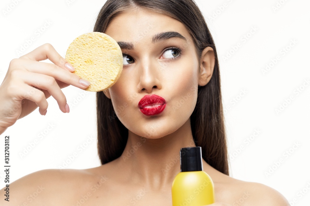 beautiful woman bare shoulders clean skin beautiful woman bare shoulders clean skin