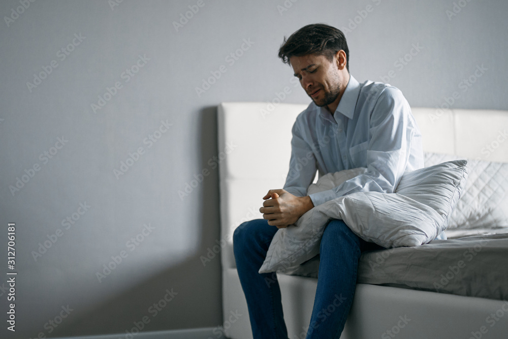 man sitting on sofa and watching tv man sitting on sofa and watching tv