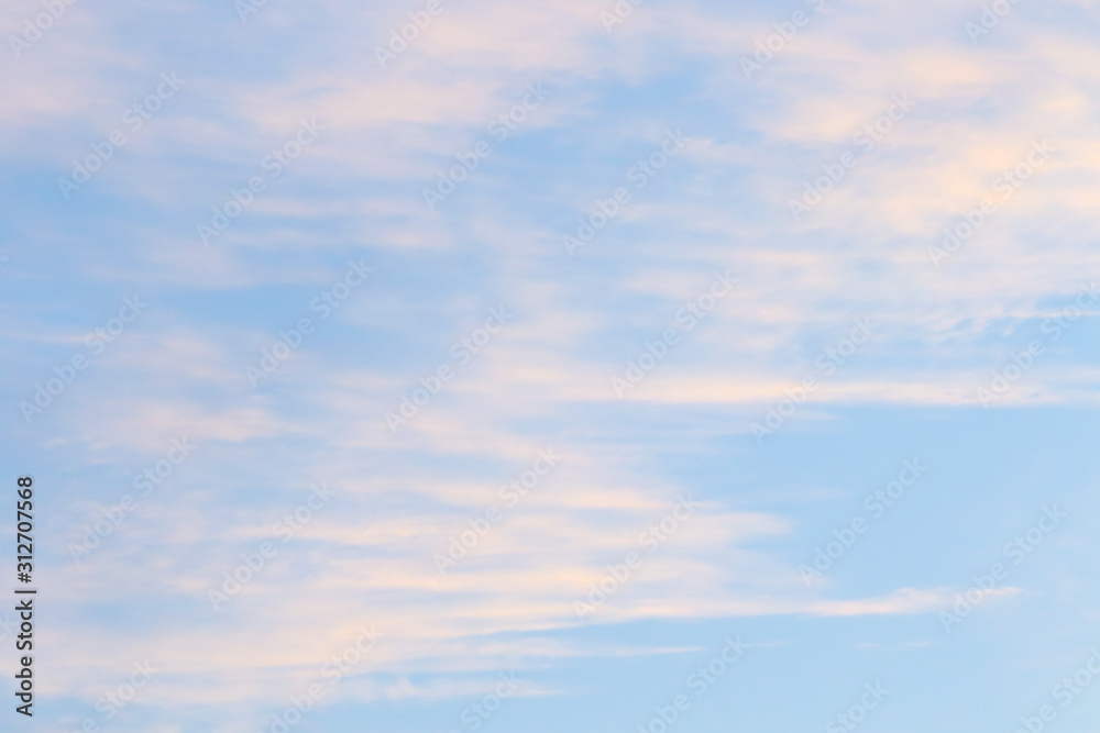 Blue sky and cloud of the 1st day of New Year 2020 Blue sky and cloud of the 1st day of New Year 2020