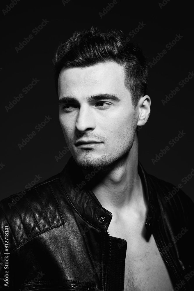 portrait of young man portrait of young man