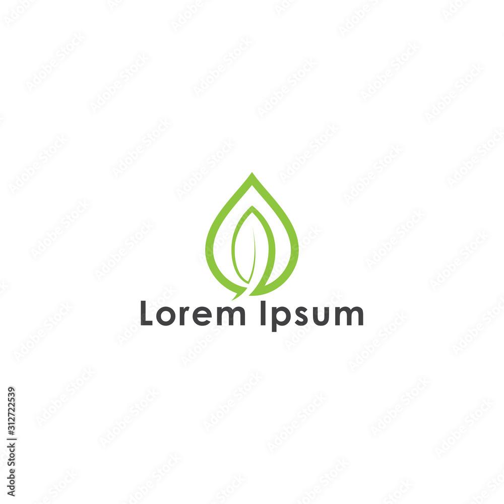Abstract leaf logo | Vector leaf | logo design | for template. Abstract leaf logo | Vector leaf | logo design | for template.