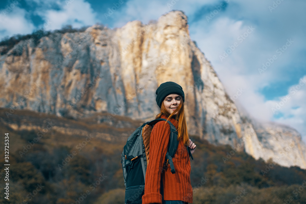 woman in mountains woman in mountains