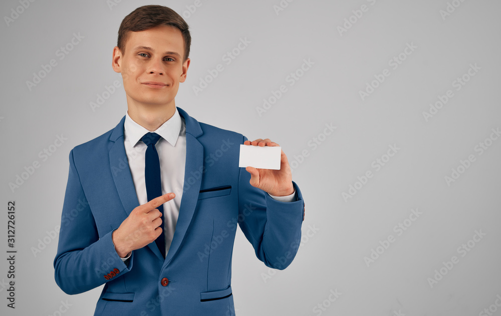 man with gift box man with gift box