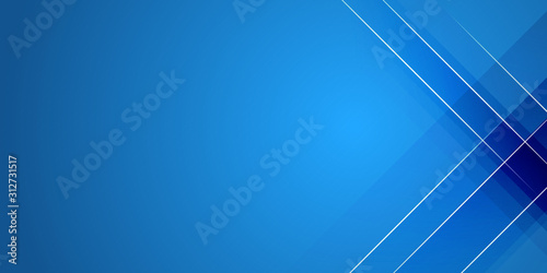 Blue white abstract background geometry shine and layer element vector for presentation design. Suit for business, corporate, institution, party, festive, seminar, and talks.
