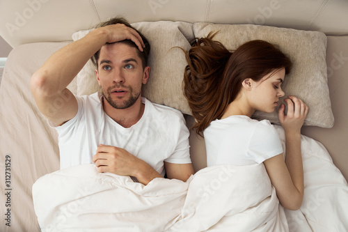 couple in bed