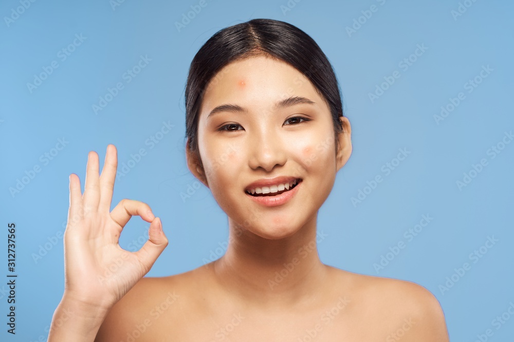 beautiful woman bare shoulders clean skin beautiful woman bare shoulders clean skin