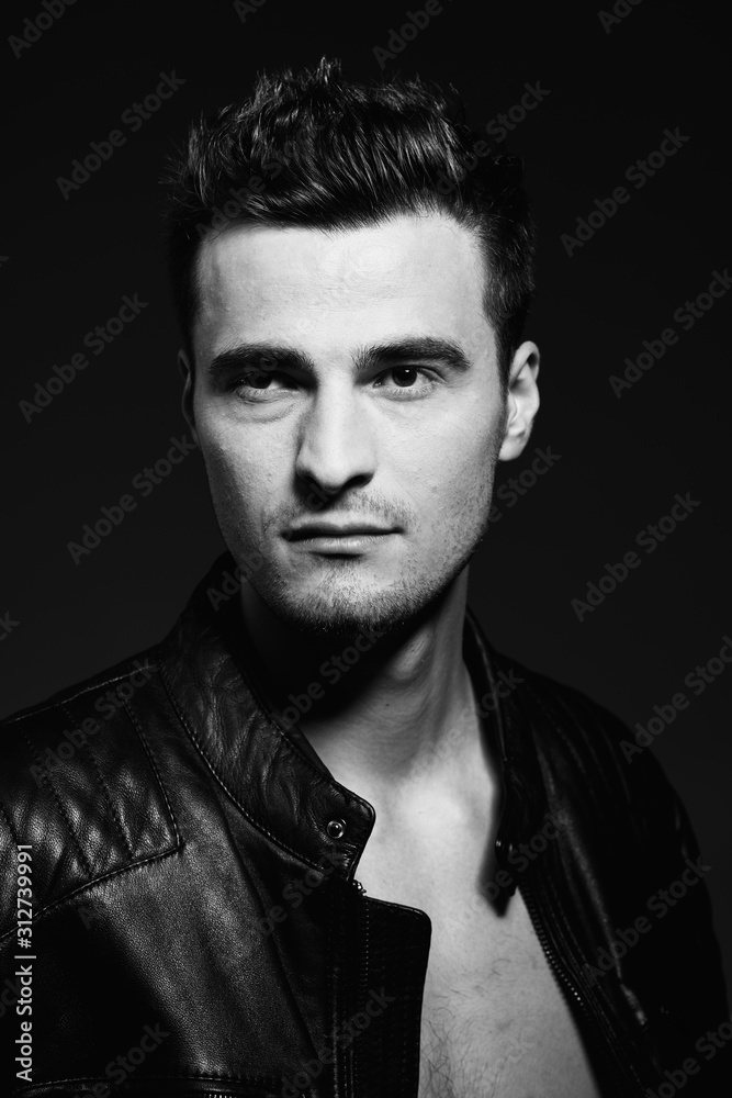 portrait of young man portrait of young man