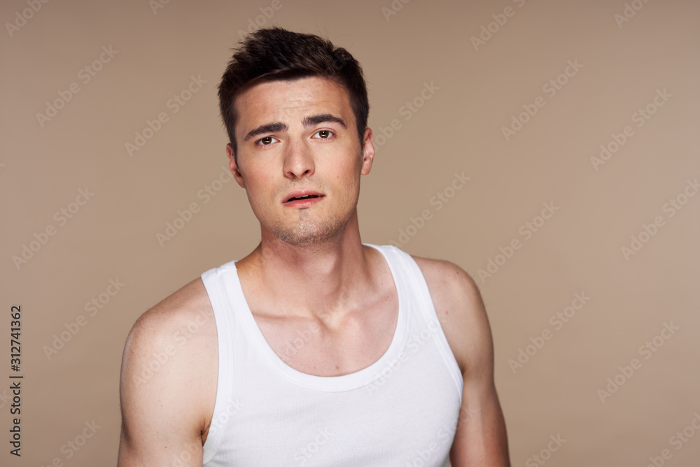 portrait of young man portrait of young man