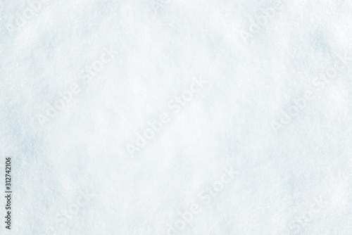 Glittering, shining snow texture, background. Top view