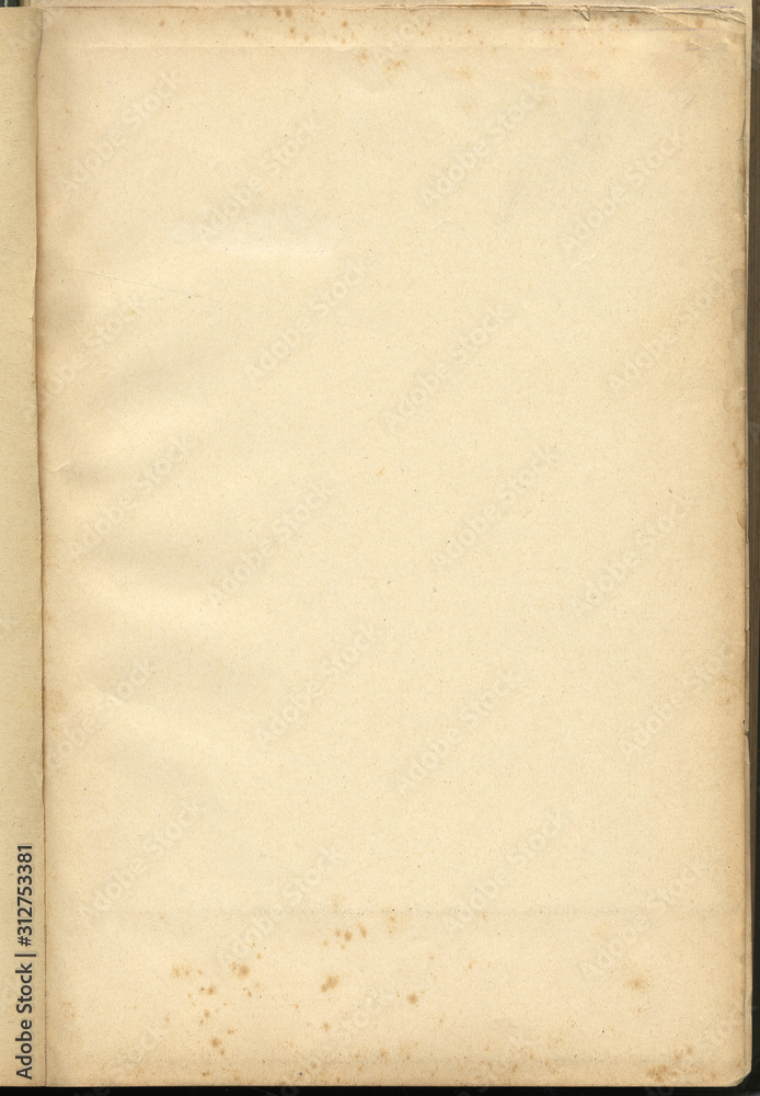 Old paper texture. Rough faded surface. Blank retro page. Empty place for text. Perfect for background and vintage style design.