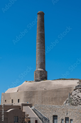 Tomato Paste factory chimney photo