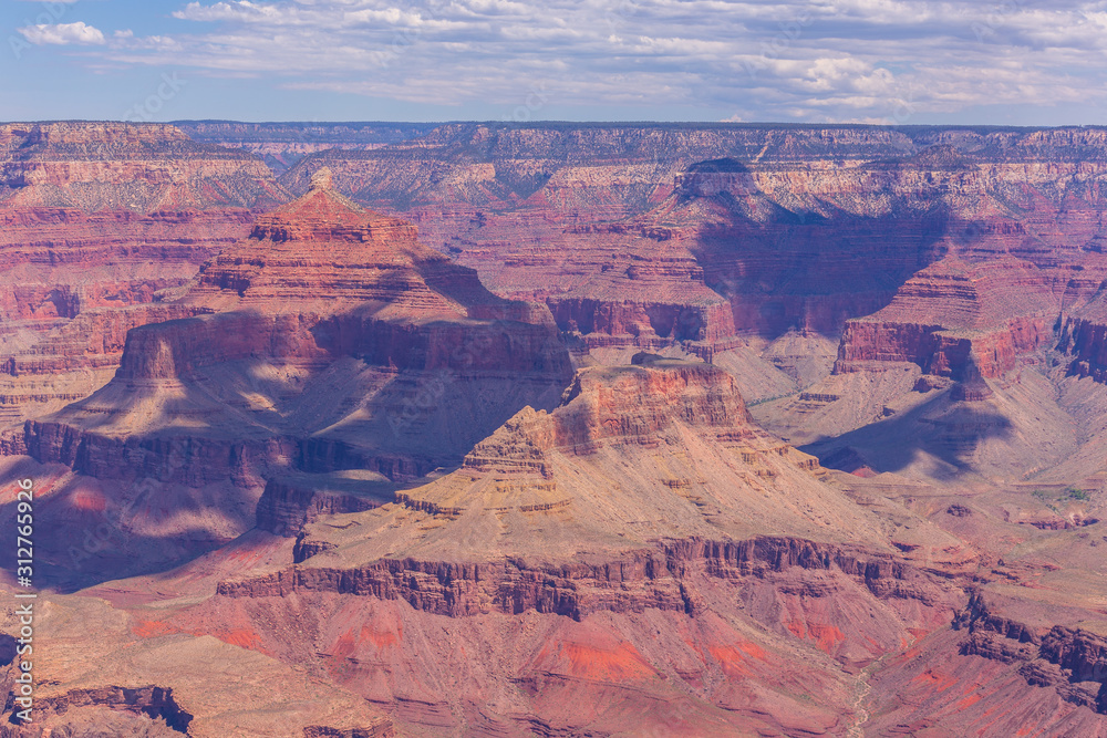 Grand Canyon view from South Rim, Arizona, USA.