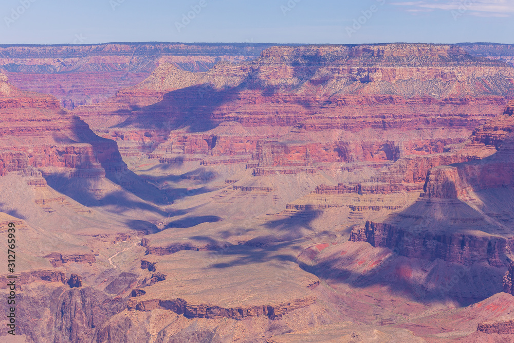 Grand Canyon view from South Rim, Arizona, USA. Grand Canyon view from South Rim, Arizona, USA.