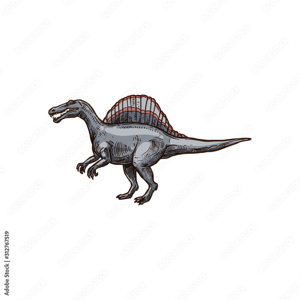 Ankylosauria isolated cartoon armour dinosaur sketch. Vector spinosaurus prehistoric extinct animal Ankylosauria isolated cartoon armour dinosaur sketch. Vector spinosaurus prehistoric extinct animal