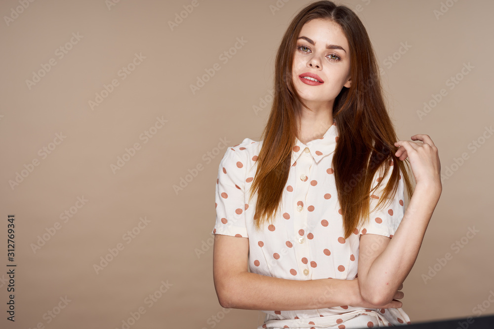 Obraz premium portrait of young woman