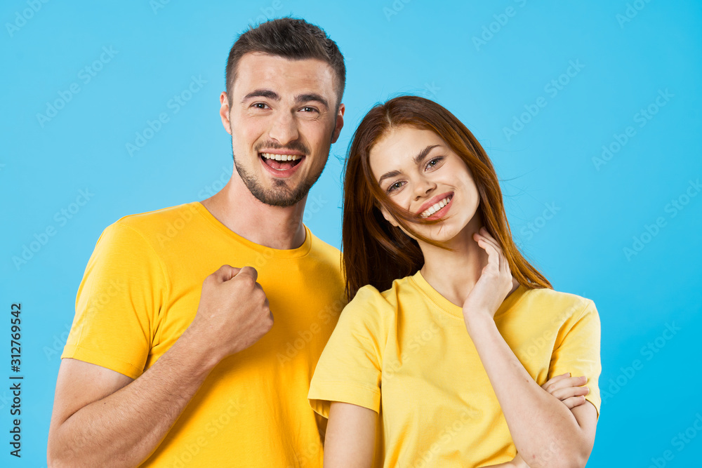 Obraz premium portrait of a young couple
