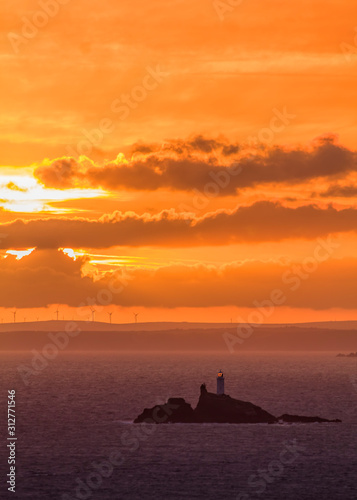 sunrise in cornwall