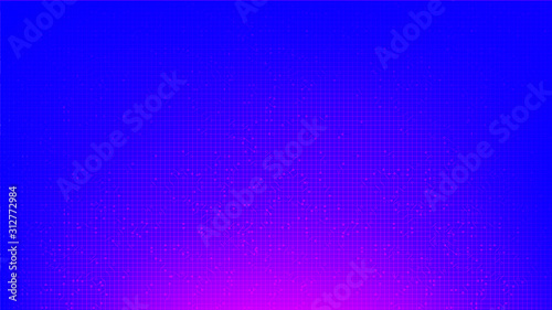 Violet Circuit Microchip Technology on Future Background,Hi-tech Digital and Communication Concept design,Free Space For text in put,Vector illustration.