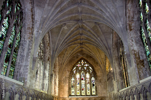 Interior of St Albans Cathedral, Hertfordshire, England, UK © iweta0077