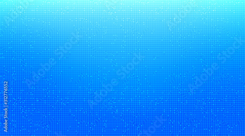 Modern Blue Circuit Microchip Technology on Future Background,Hi-tech Digital and Communication Concept design,Free Space For text in put,Vector illustration.