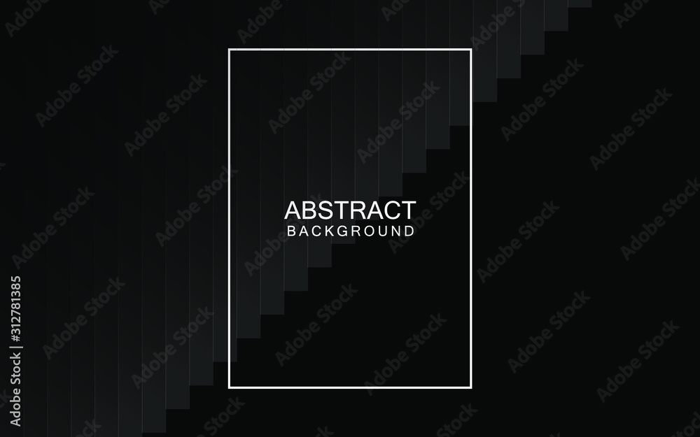 Black Abstract Geometric Background. Modern Shape Concept Black Abstract Geometric Background. Modern Shape Concept