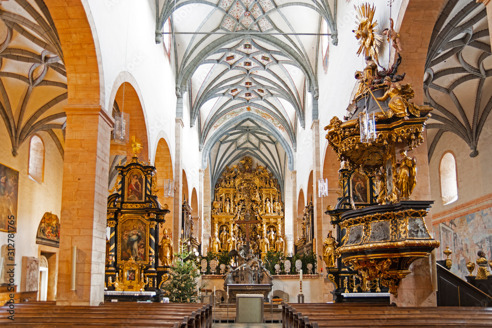 Austria, Gurk cathedral - interior