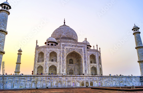 Taj Mahal in Agra india
