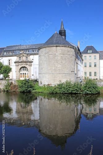 River Blavet in Pontivy, France	 photo