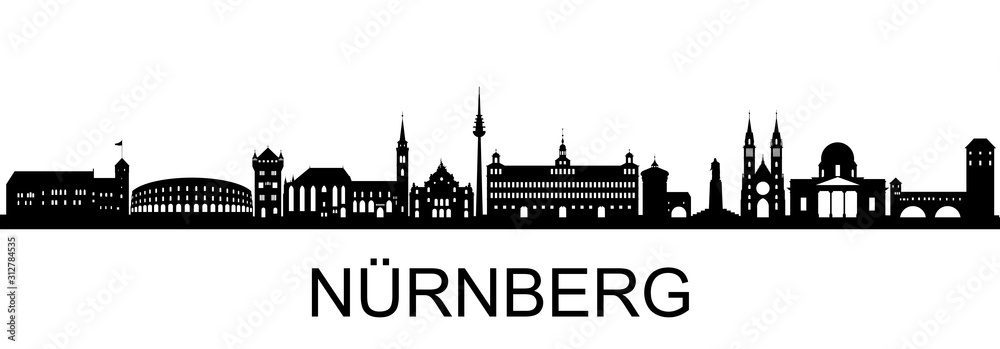 Nürnberg Skyline