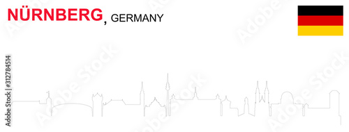Nürnberg abstrakt