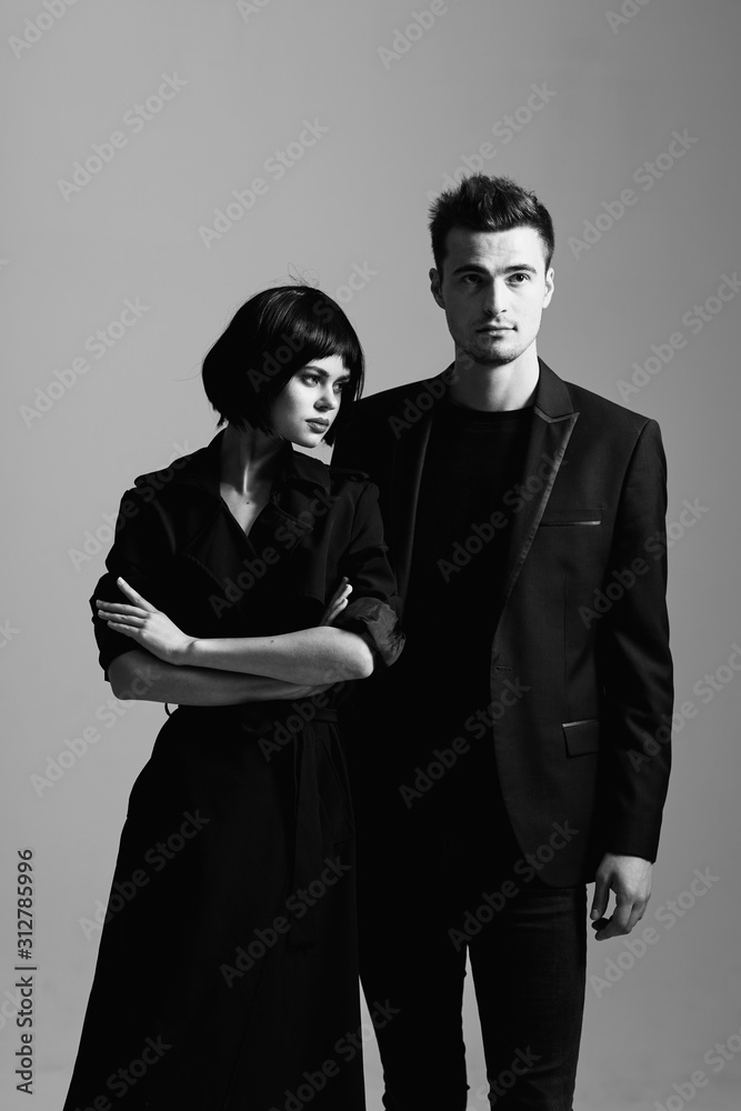 man and woman man and woman