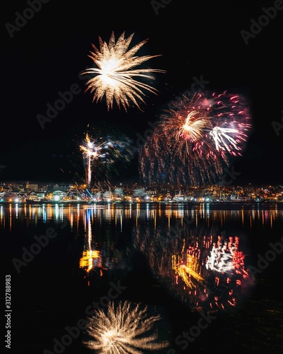 Firework in Lunenburg / Nova scotia
