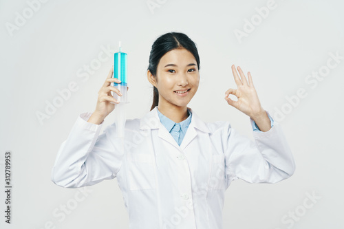 doctor with syringe
