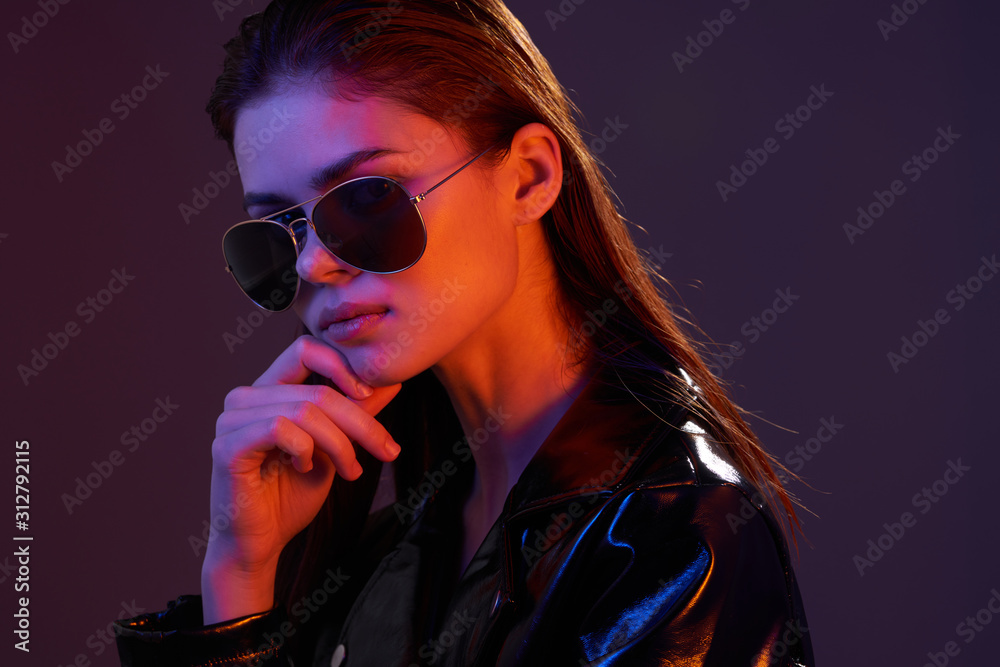 portrait of young woman with a cigar portrait of young woman with a cigar