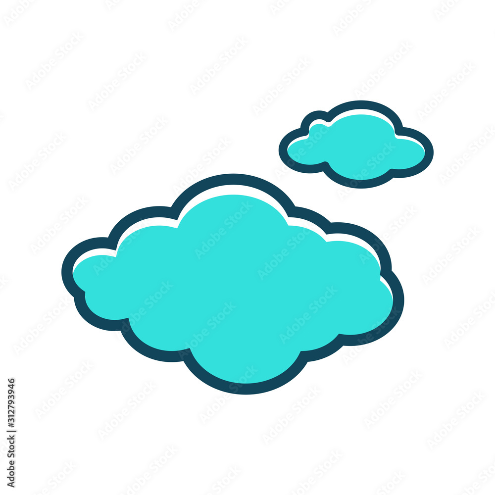 Cloud icon vector Cloud icon vector