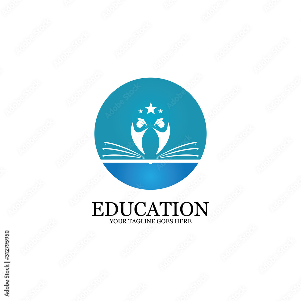 Education Logo Template vector Education Logo Template vector