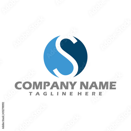S Logo, S Logo Design, Initial S Logo, Circle S Logo, Real Estate Logo
