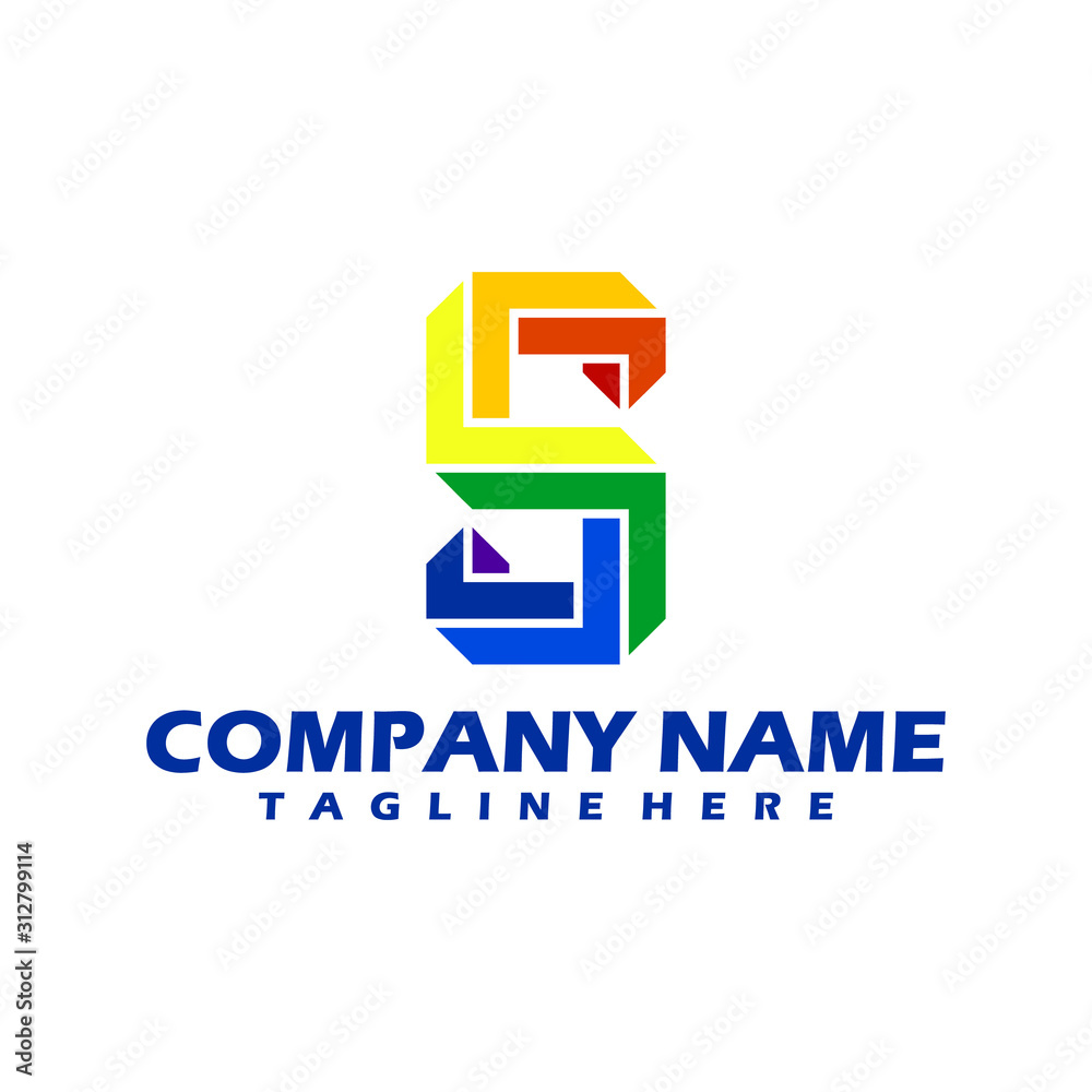 S Logo, S Logo Design, Initial S Logo, Circle S Logo, Real Estate Logo
