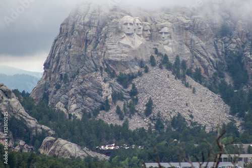Mount Rushmore National Memorial Keystone, South Dakota, United States July 4, 2019 Mt Rushmore 