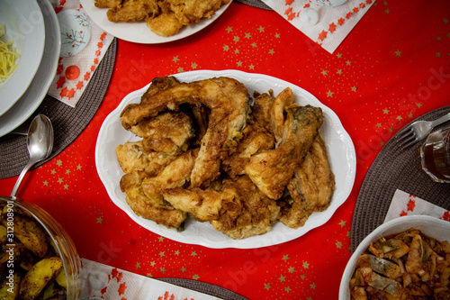 karp pieczony w panierce