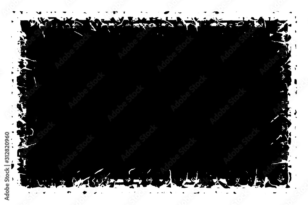 Grunge black spot on a white background. Abstract ink blot Grunge black spot on a white background. Abstract ink blot
