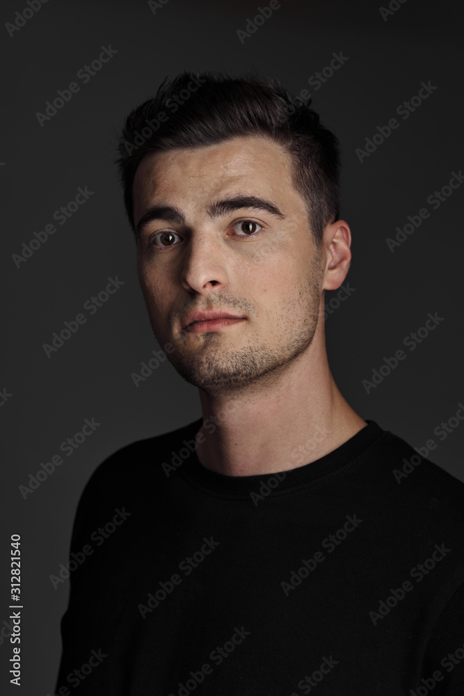 portrait of young man portrait of young man