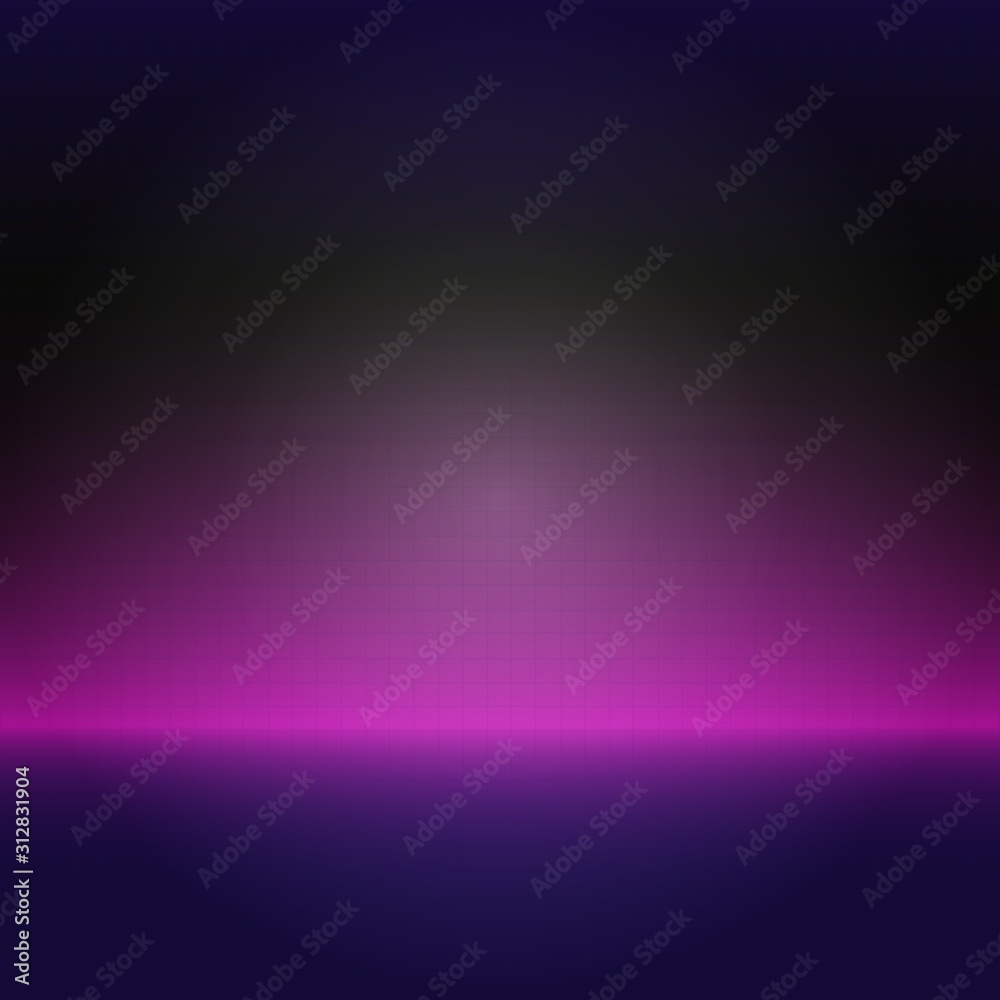 Abstract purple and blurred background with bright spot. Suitable for backgrounds, vector illustration.