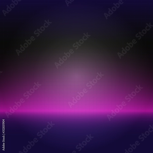 Abstract purple and blurred background with bright spot. Suitable for backgrounds, vector illustration.
