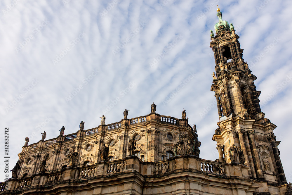 Old church in Dresden, Germany