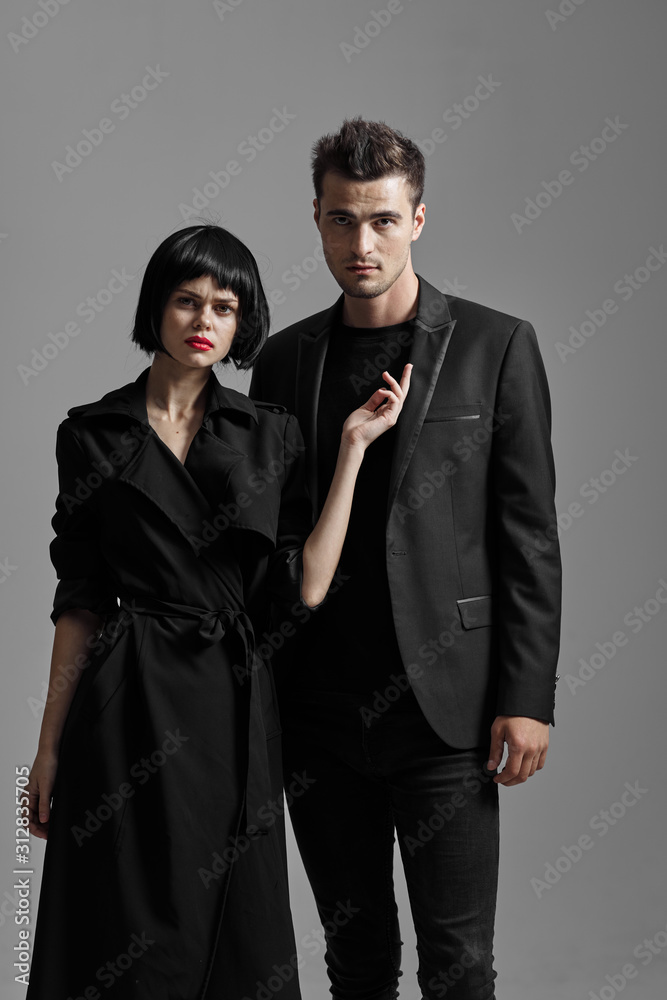 man and woman man and woman