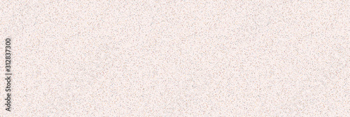 Tiny confetti vector texture border background. Ecru natural speckled sprinkles seamless banner pattern. Small masculine micro party washi paper decor. Handmade flecked effect ribbon trim edging