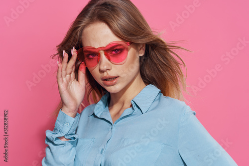 portrait of a young woman in glasses © SHOTPRIME STUDIO